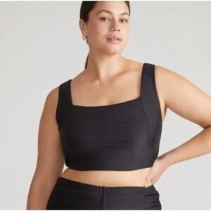 Universal Standard Square Neck Bikini Top 3XS 2 4 XS NWT Swim Suit Beach